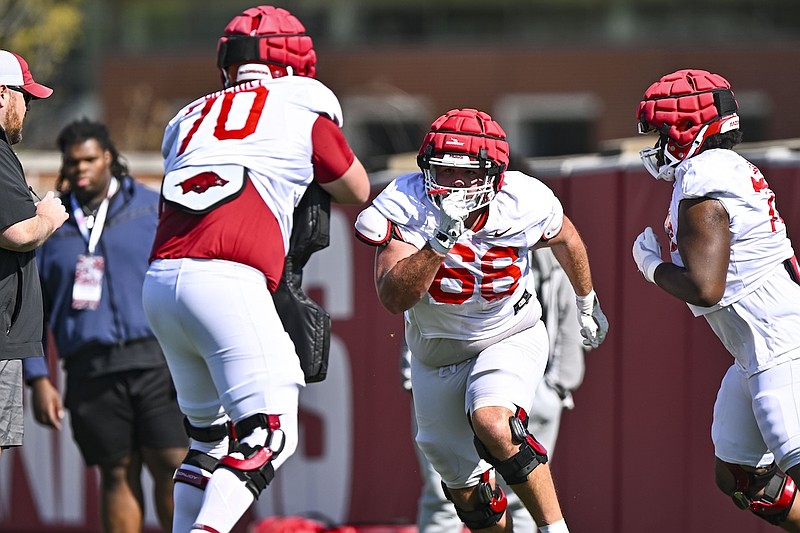 Arkansas football's Blake Cherry brings versatility ahead of freshman ...