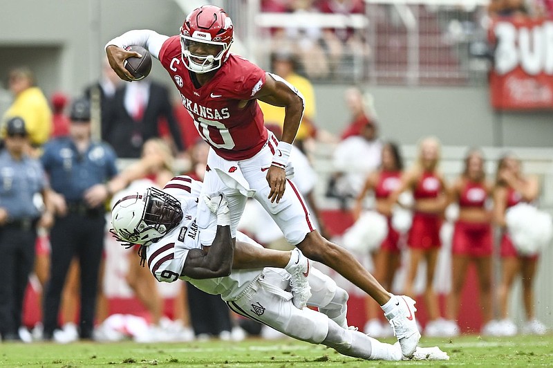 Report card: Grading Arkansas football in its Week 1 win over Alabama A ...