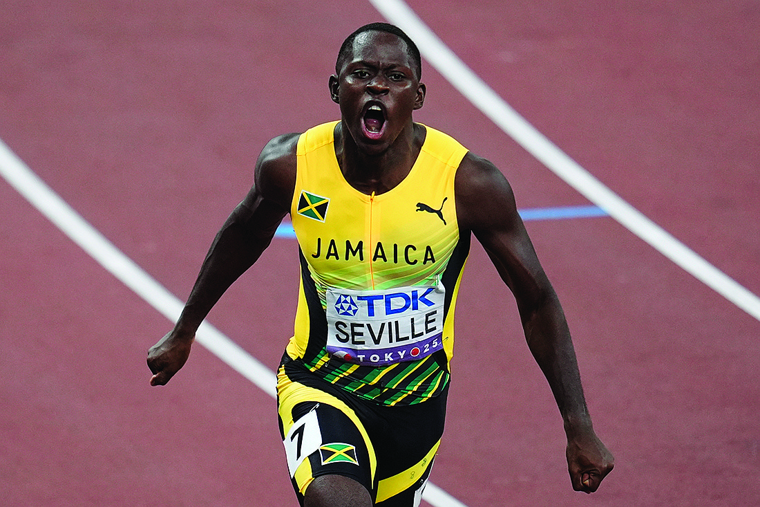 Jamaica back on top of men's 100
