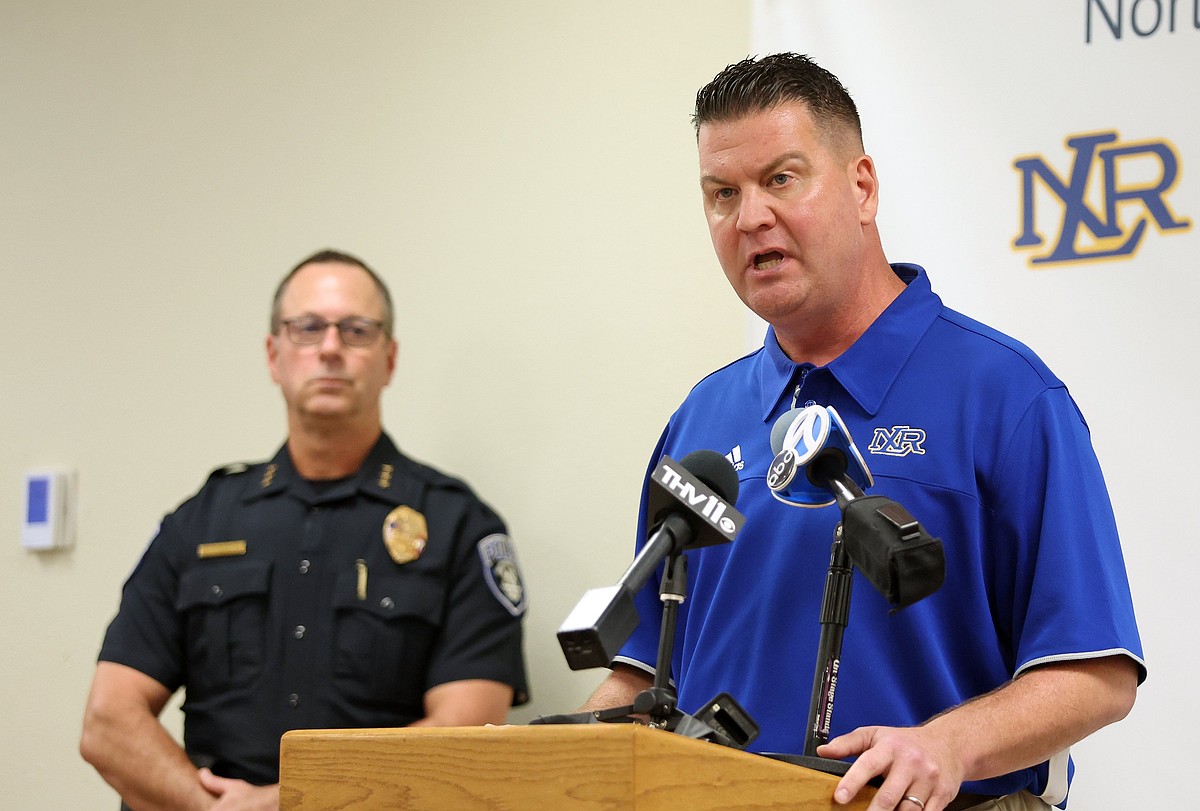 Officials say no suspect in North Little Rock football game shooting but shot came from off campus