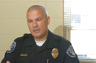 North Little Rock police officer Tommy Norman announces retirement