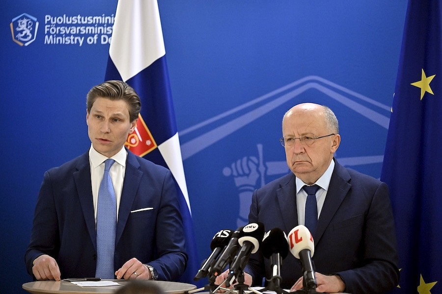 European defense ministers agree to press on with 'drone wall' project ...