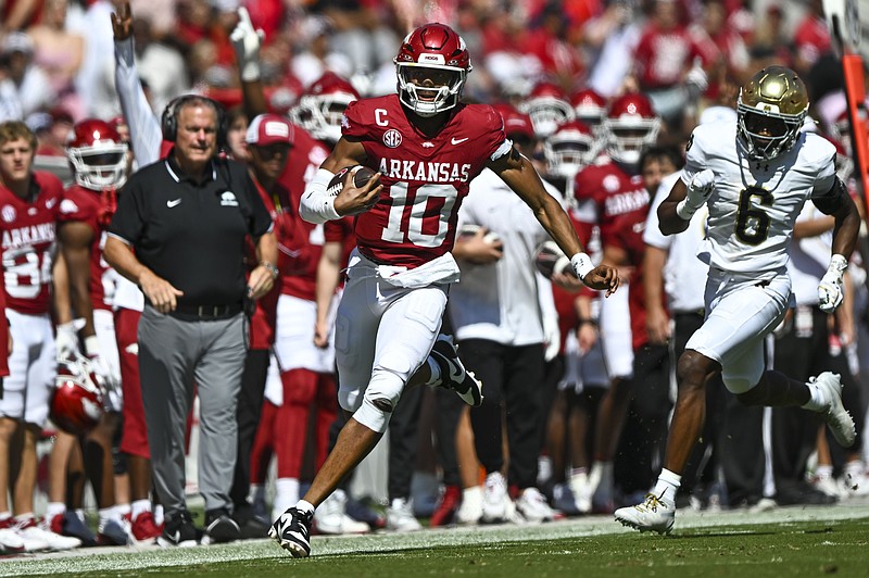 Report card: Grading Arkansas football in its Week 5 loss to Notre Dame ...