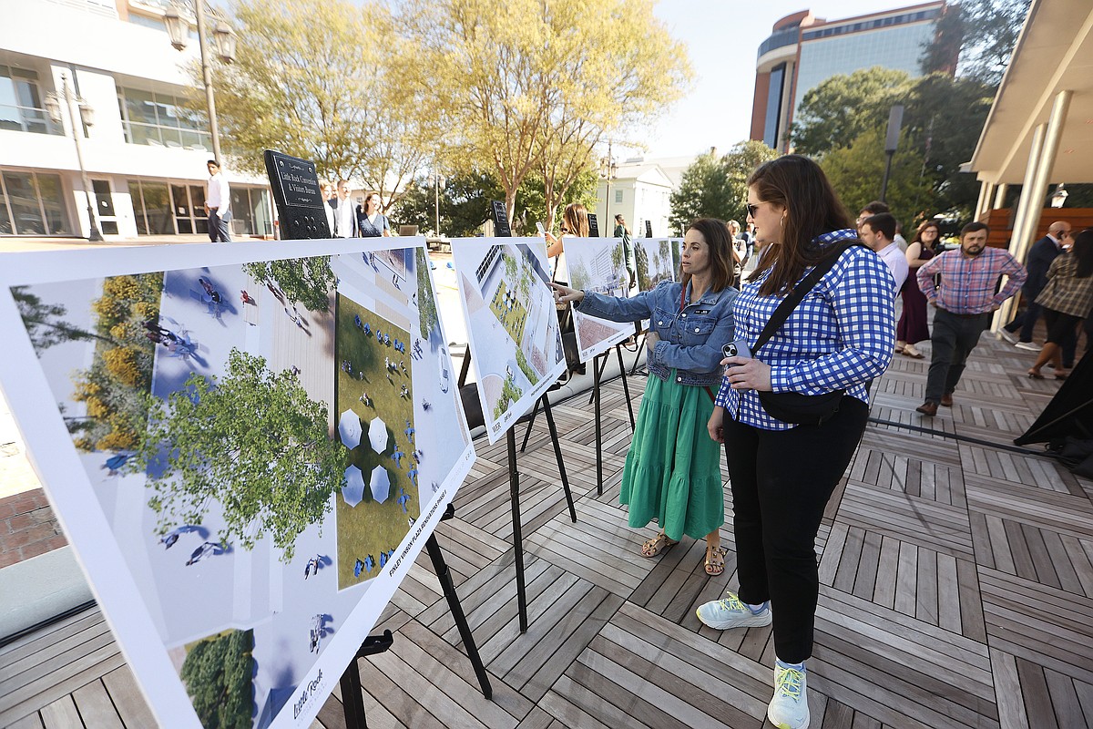 Little Rock to enhance B. Finley Vinson Plaza with green space, seating and entertainment areas