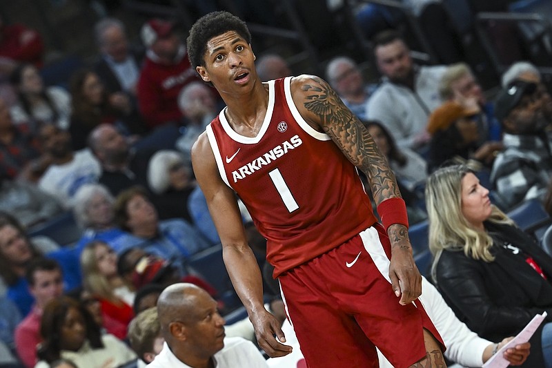 Meleek Thomas flashes star potential in Arkansas basketball's exhibition win at Memphis | Whole Hog Sports