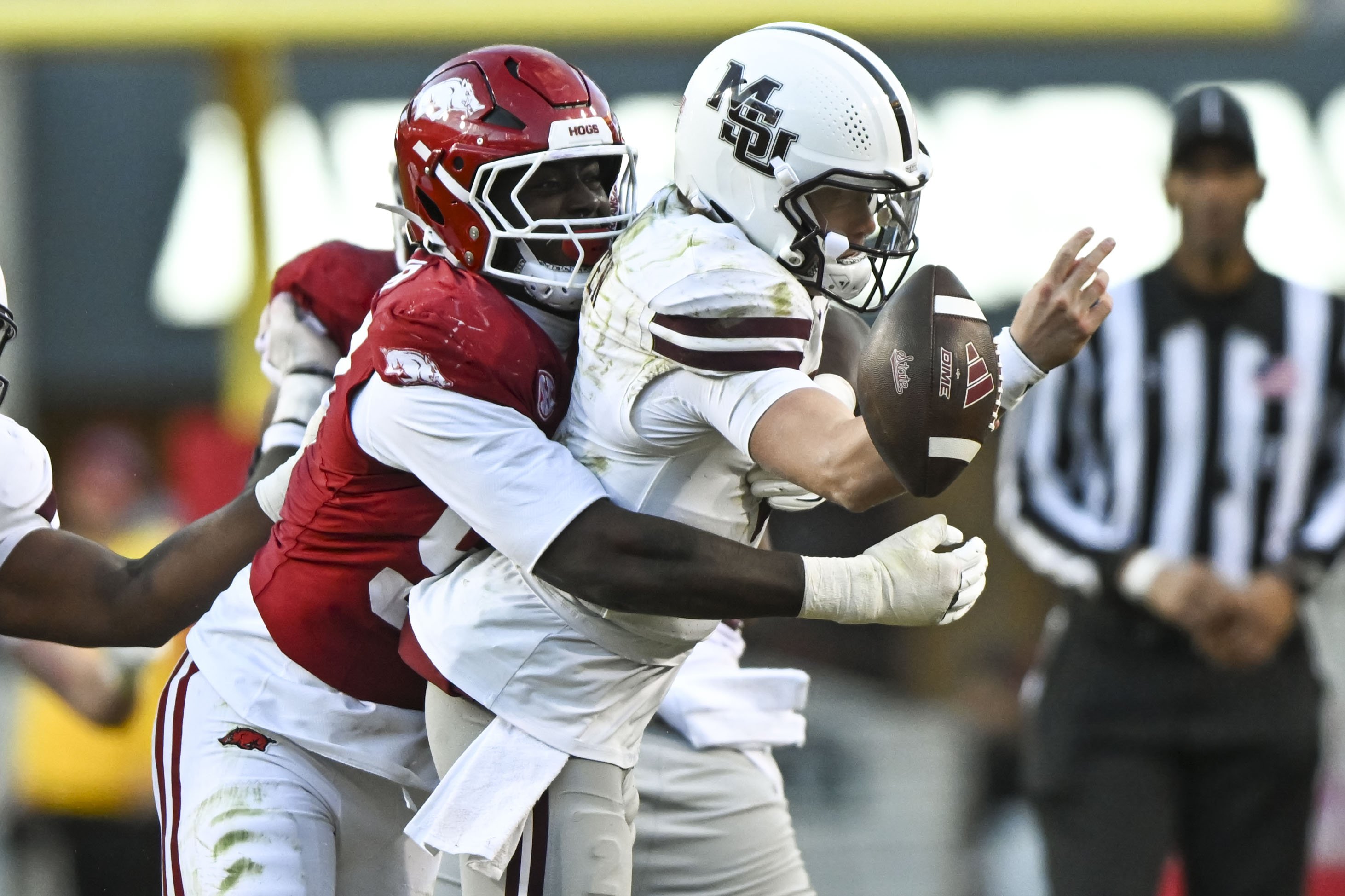 Arkansas football notebook: Taylen Green update, flags galore, TFLs ...