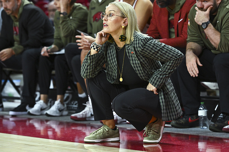 kelsi-musick-press-conference-arkansas-women-s-basketball-coach