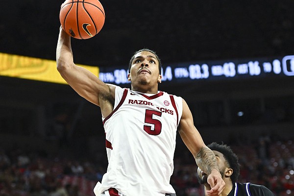 Arkansas basketball guard Darius Acuff named SEC Freshman of the Week