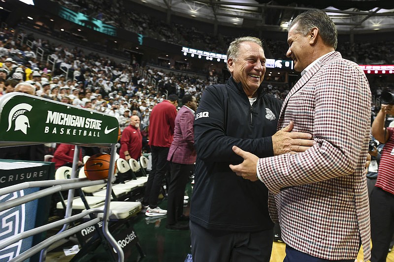 Arkansas basketball game vs. Michigan State posts big numbers for