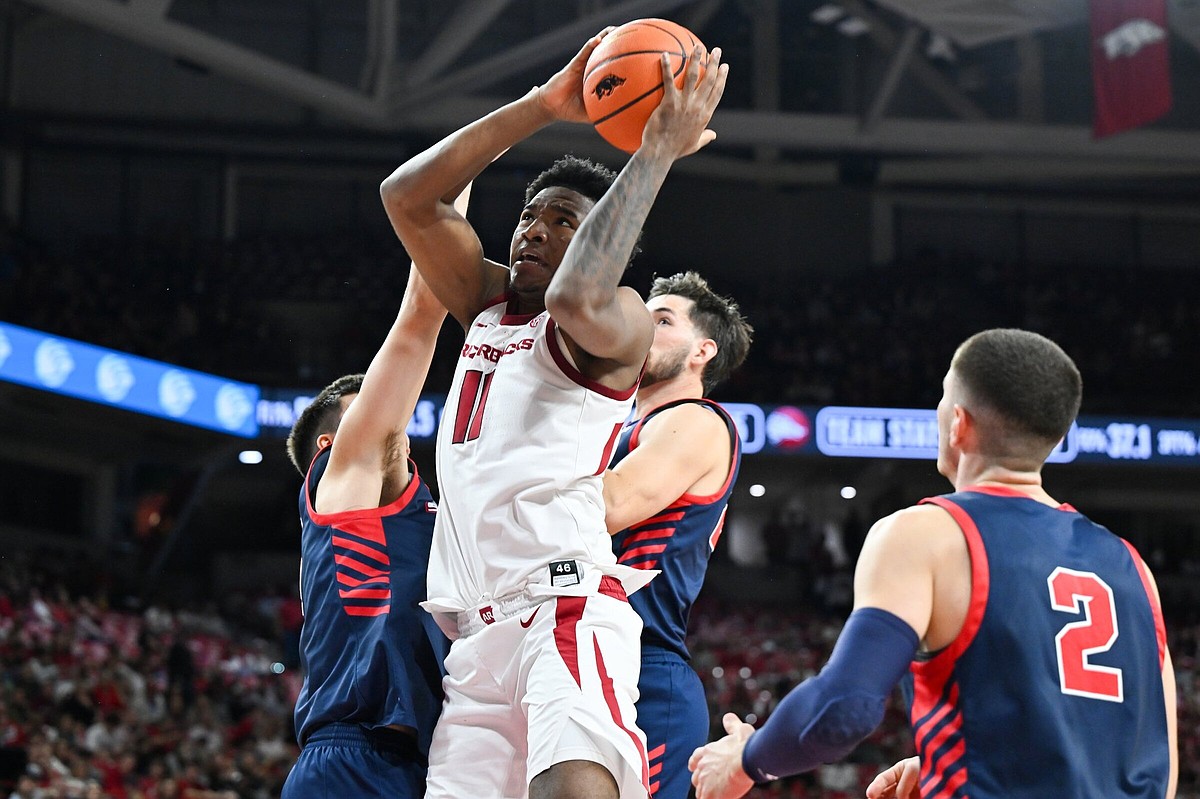 arkansasonline.com - Matt Byrne - No. 21 Arkansas men's basketball team welcomes Winthrop | Arkansas Democrat Gazette