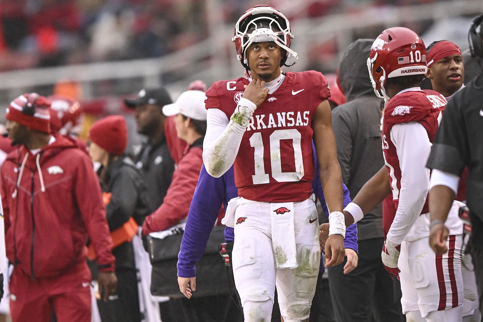 Arkansas football: School-record 6 Razorbacks set to play in Senior ...