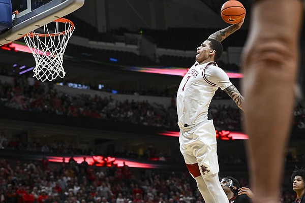 Trevon Brazile's importance, growth on display in Arkansas basketball's win over Texas Tech