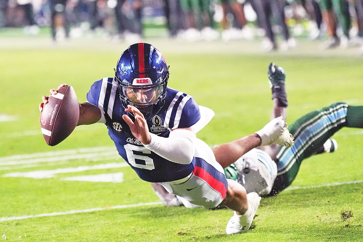Chambliss, Mississippi roll past Tulane in CFP without Kiffin