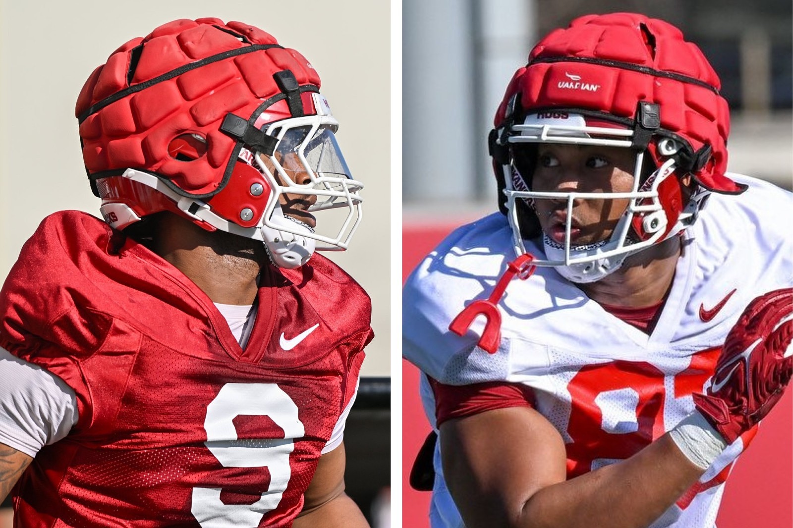 Arkansas football: Razorbacks defensive end Collins, tight end Platt ...