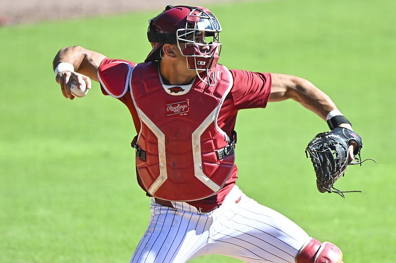 He knows he's good': Arkansas baseball catcher Ryder Helfrick not forgotten  by many | Whole Hog Sports