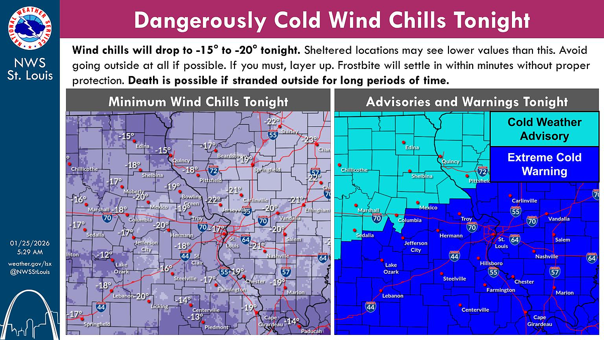 Breaking: School and weather-related announcements for Monday, Jan. 26, 2026