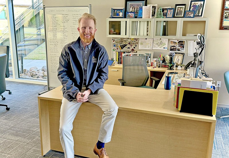 Corey Alderdice recently left his post as executive director of the Arkansas School for Mathematics, Sciences and the Arts in Hot Springs.

(Hot Springs Sentinel-Record/Brandon Smith)