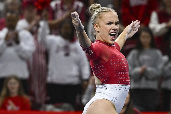 Arkansas gymnastics to face No. 1 Oklahoma, others in Fort Worth
