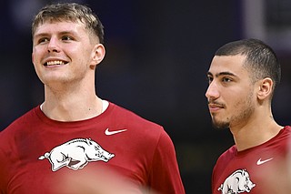 Report: Arkansas basketball forward Karim Rtail entering transfer ...