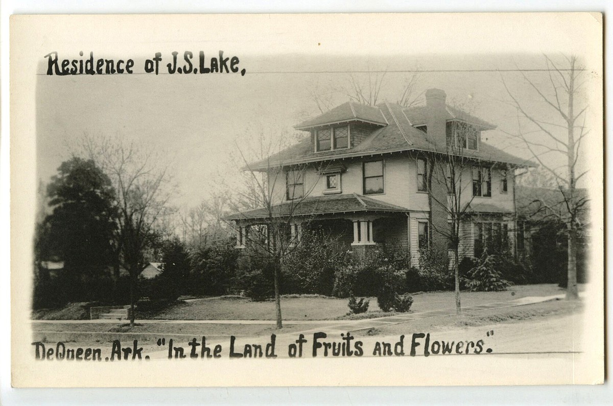 Arkansas Postcard Past: DeQueen, circa 1930