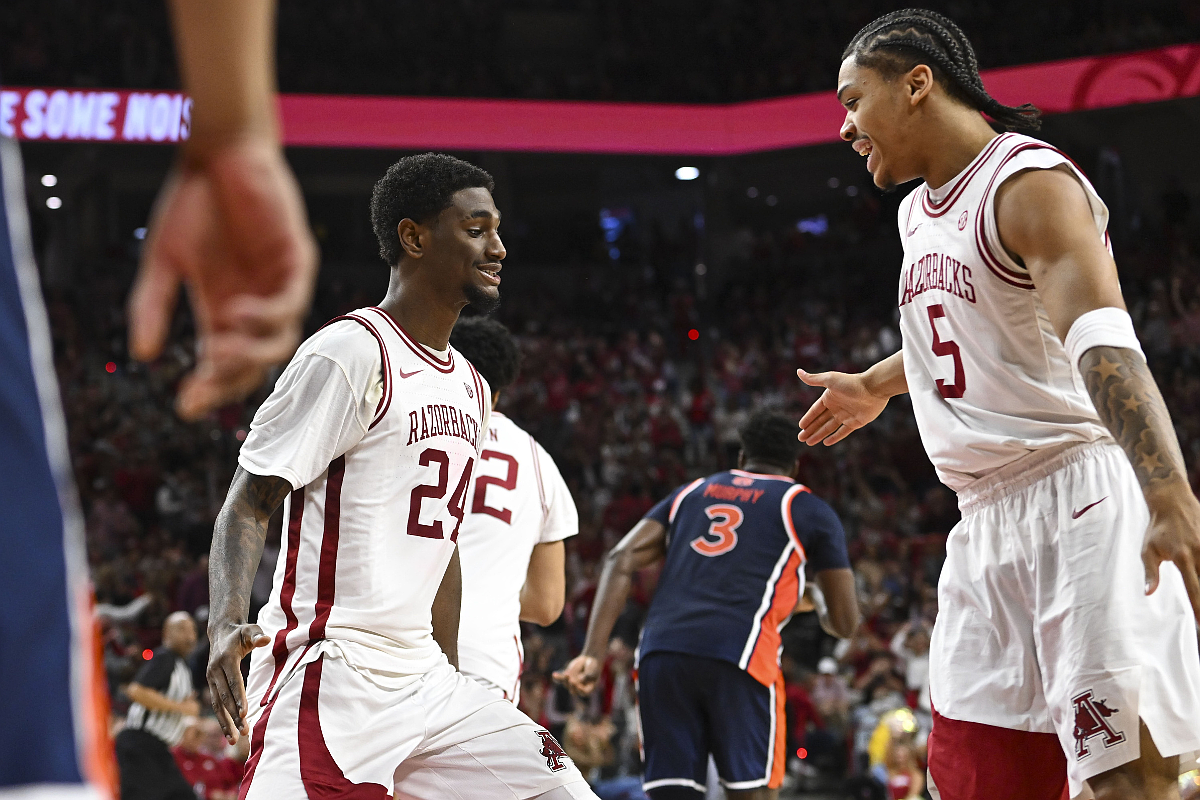 Darius Acuff, Billy Richmond lead Arkansas basketball in rematch win over Auburn | Northwest Arkansas Democrat-Gazette