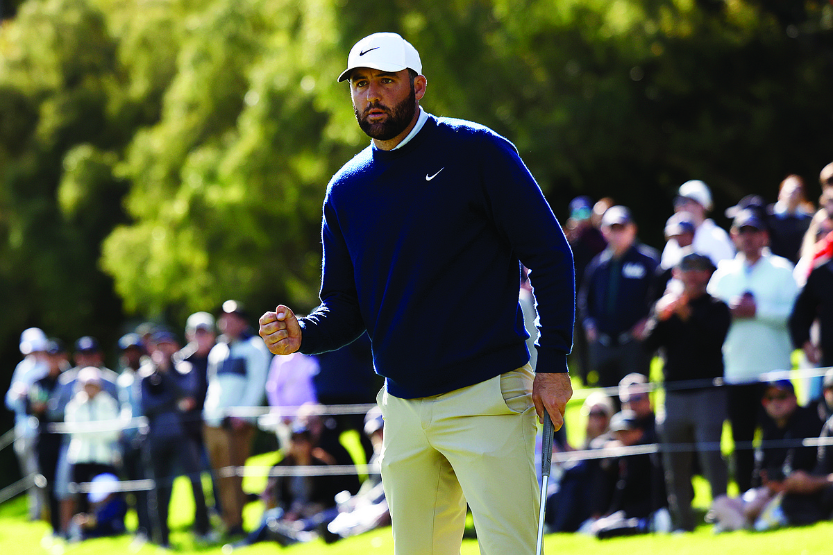 Scheffler happy to get to weekend at Riviera