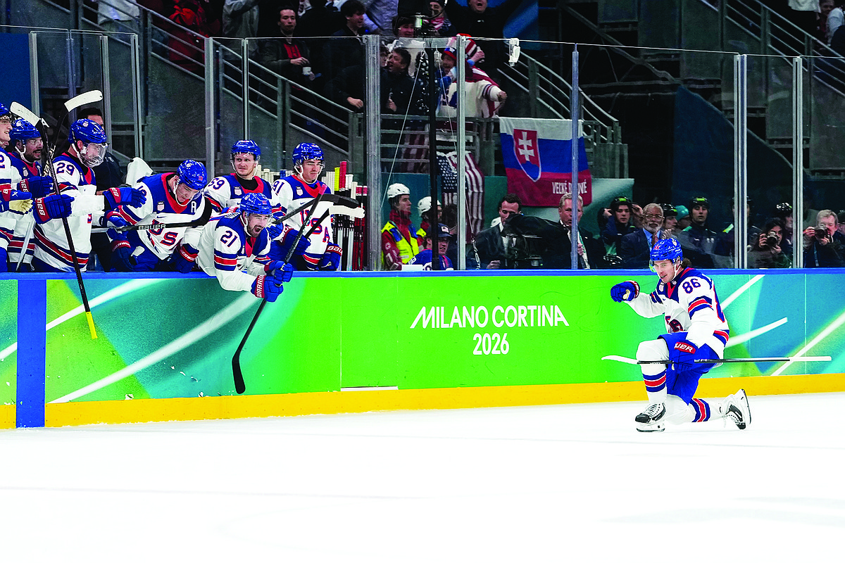 U.S. men set up gold-medal game against Canada by stopping Slovakia