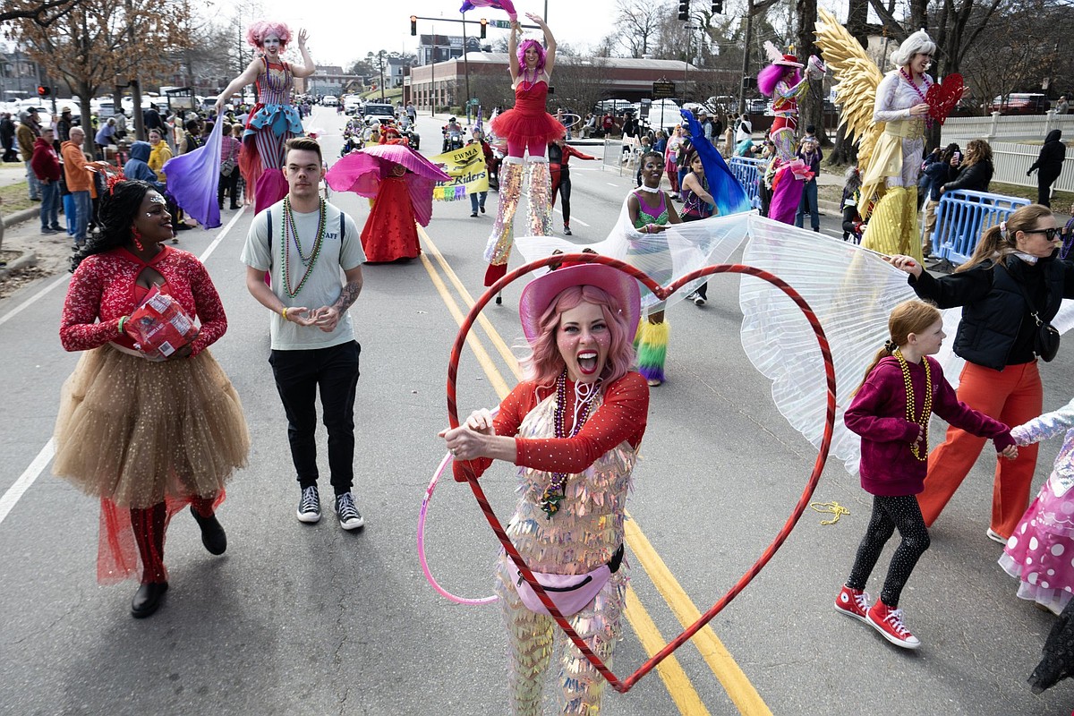Little Rock’s SoMardi Gras festival gives revelers a second Fat Tuesday with ‘love’-themed parade
