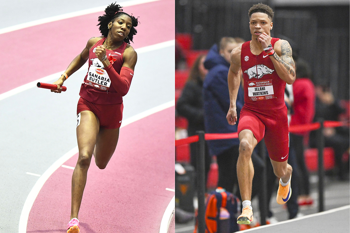 Arkansas track and field teams in the hunt at SEC Indoor Championships