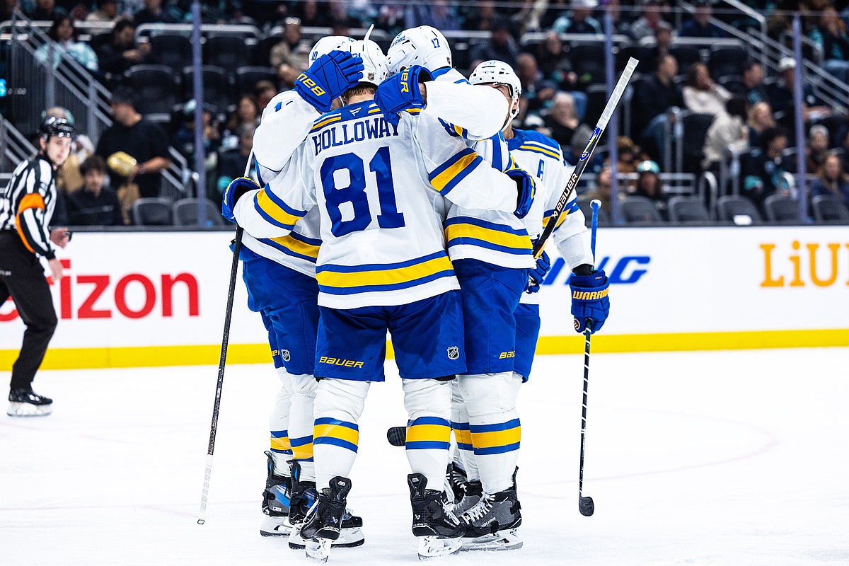 Blues beat Kraken 3-2 to halt Seattle's five-game home winning streak