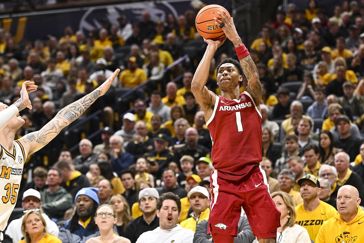 Arkansas basketball's Meleek Thomas named SEC Freshman of the Week
