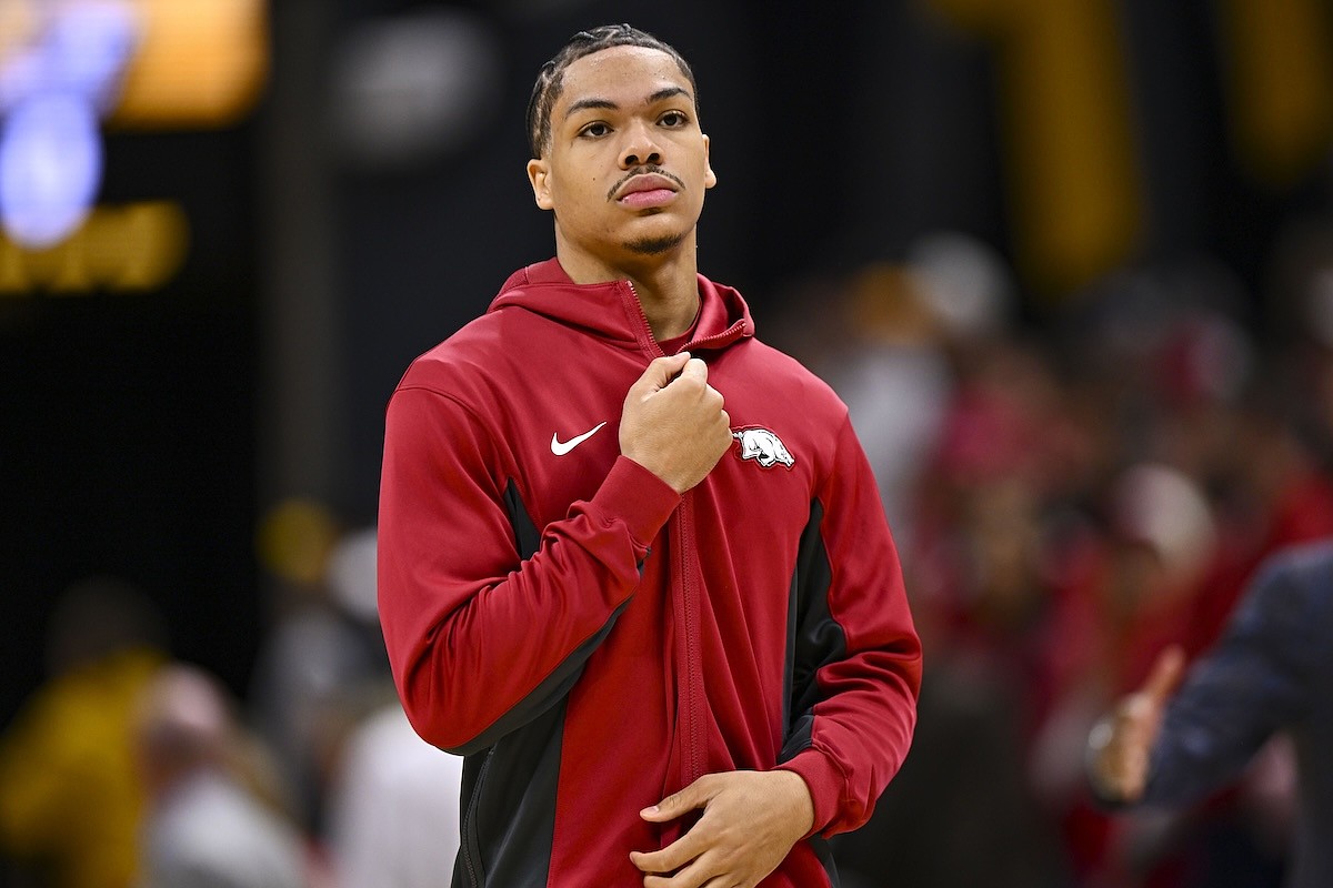Report: Arkansas basketball guard Darius Acuff available for SEC Tournament