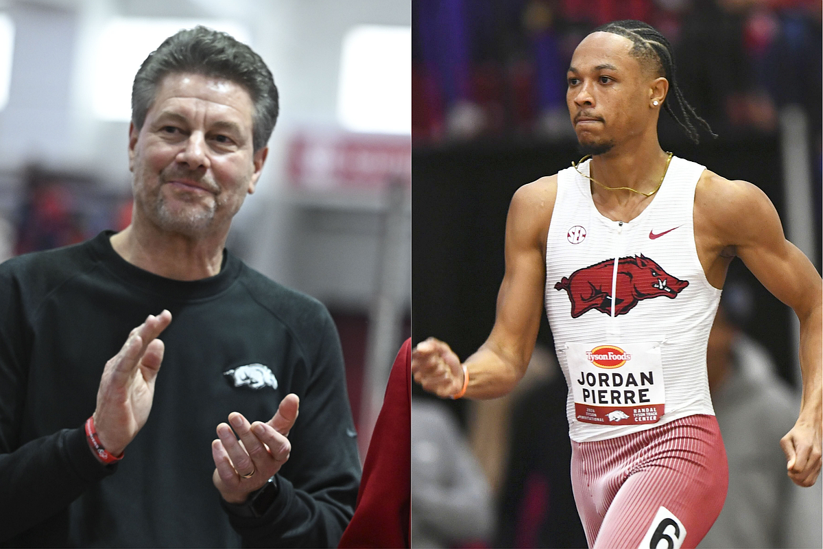 Arkansas track and field's Doug Case, Jordan Pierre earn SEC honors