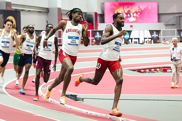 Arkansas men's track and field wins 22nd NCAA indoor title, women finish fourth