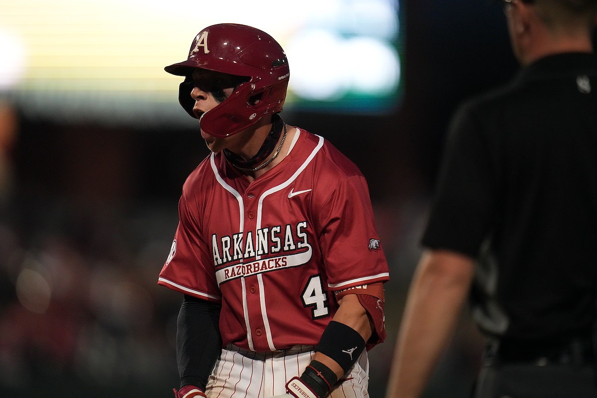 Late rally gives Arkansas baseball series win over No. 3 Mississippi State in SEC opener