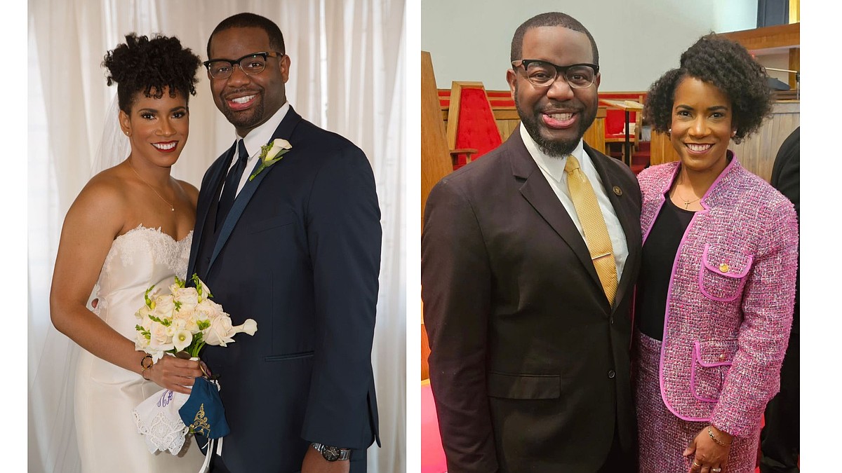 RIGHT TIME RIGHT PLACE: Pair met at Philander Smith University — where he’s now president