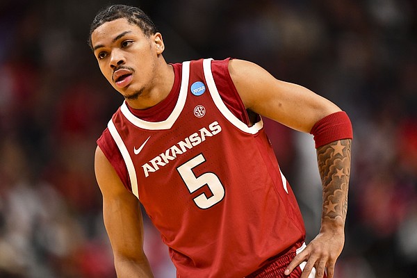 Arkansas basketball's Darius Acuff named finalist for Naismith National ...