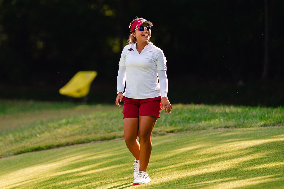 No. 8 Arkansas women’s golf in third place after Day 1 at Clemson Invitational