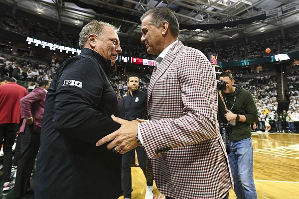 Tom Izzo: Arkansas basketball to face Michigan State on Thanksgiving in Detroit