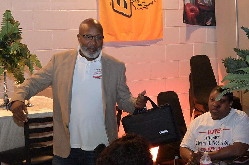 Neely emerges from crowded Democratic field to win county judge primary