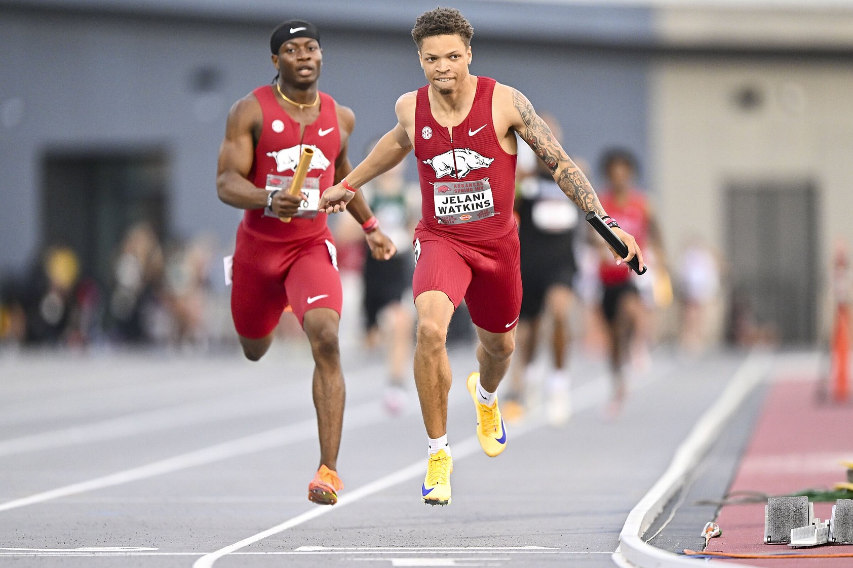 Arkansas track and field's Jelani Watkins named SEC Runner of the Week ...