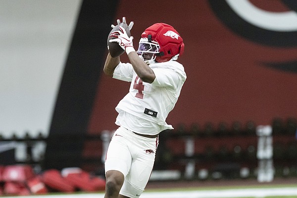 Arkansas receiver Ismael Cisse 'hungry' to bounce back from wrist injury