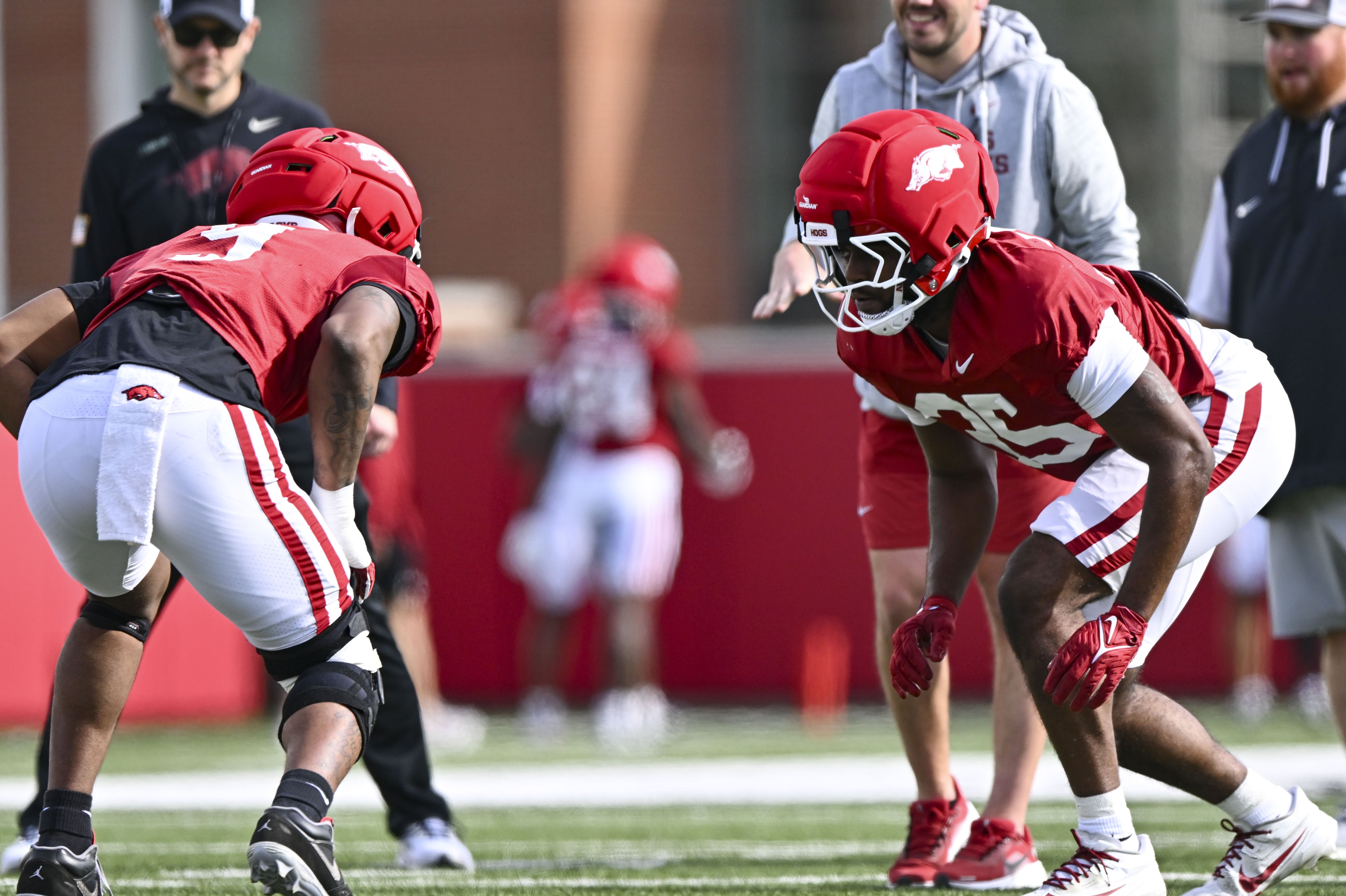 Charlie Collins finds perfect fit in Arkansas football's new Jack position | Whole Hog Sports