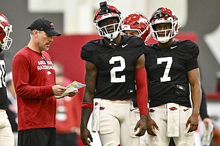 Balanced Red and White teams set to battle in Arkansas football's ...