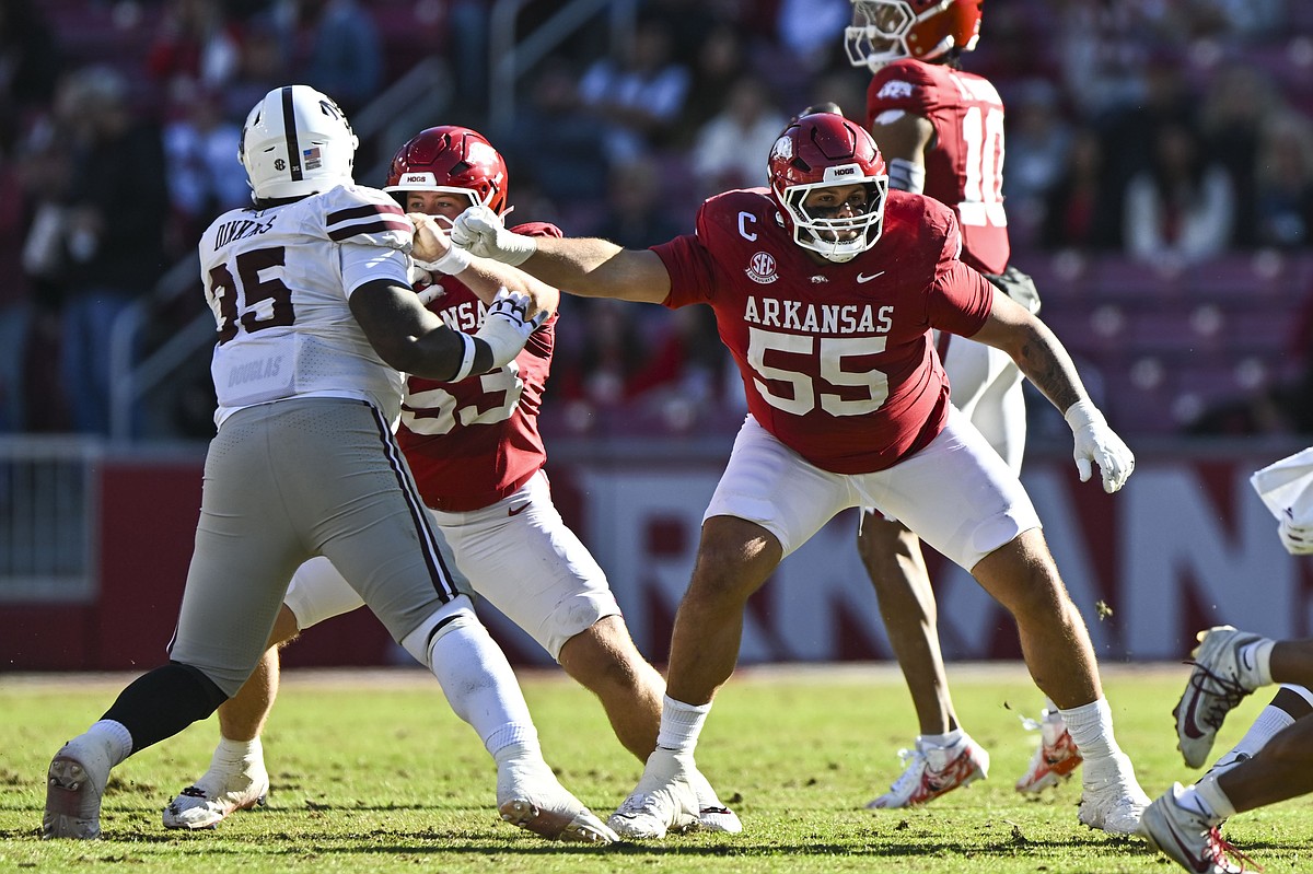 Arkansas offensive lineman Fernando Carmona selected by Tennessee Titans in fifth round of NFL draft