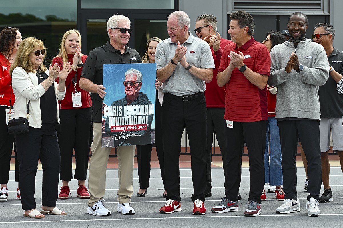 Arkansas renames Razorback Invitational meet for former men's coach Chris Bucknam
