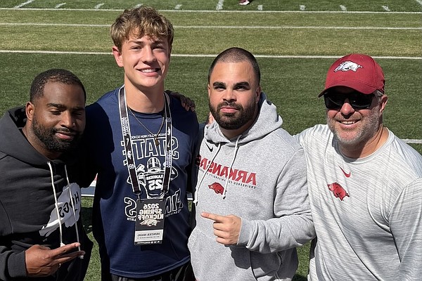 4-star defensive back Hunter Haug felt welcomed during Arkansas trip
