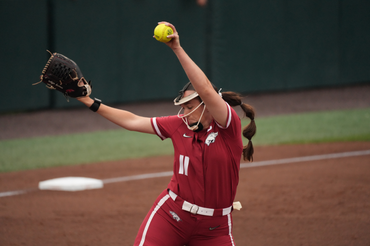 Robyn Herron shines, No. 7 Arkansas softball blanks No. 5 Texas in Game ...