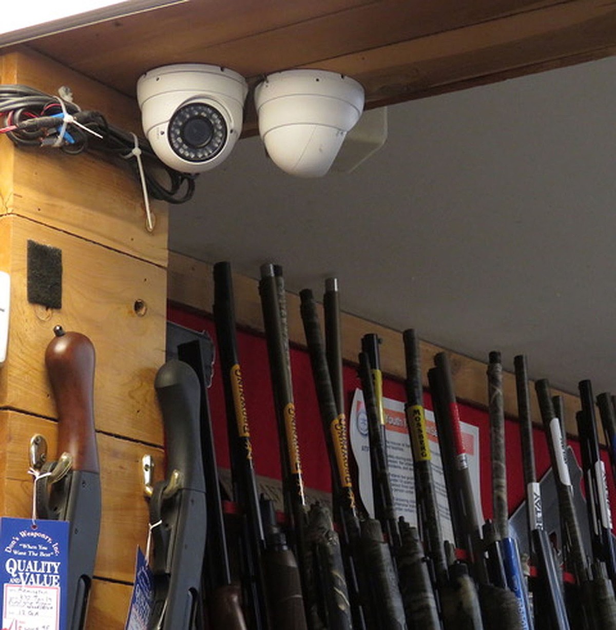 OUTDOORS: Gun shops serious about security