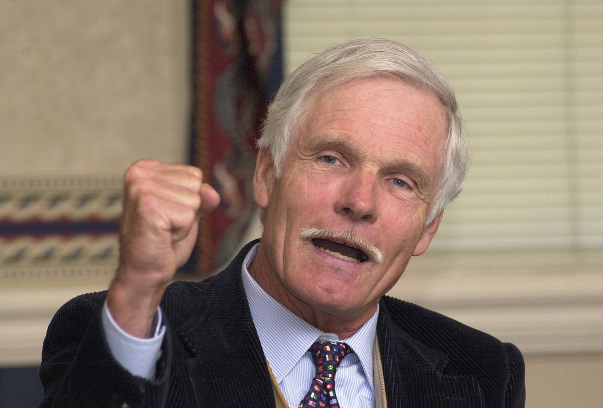 CNN founder Ted Turner, a brash and outspoken television pioneer, has ...